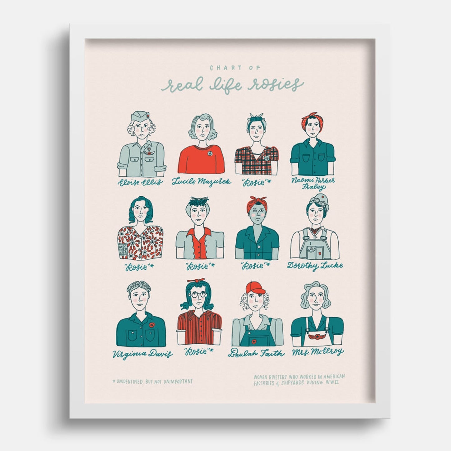 REAL LIFE ROSIES PRINT