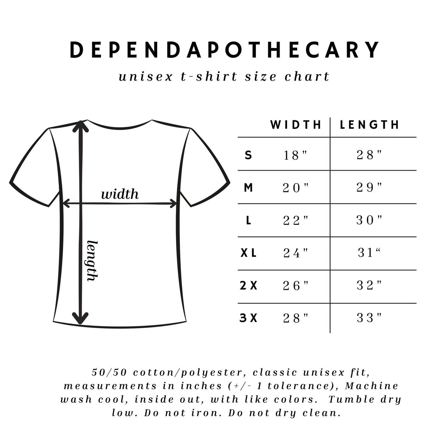 DEPENDAPOTHECARY TEE